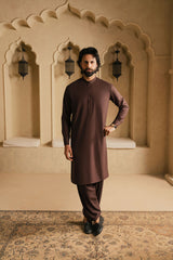 OSKAR BURGANDI MENS STITCHED