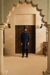 OSKAR NAVY BLUE MENS STITCHED