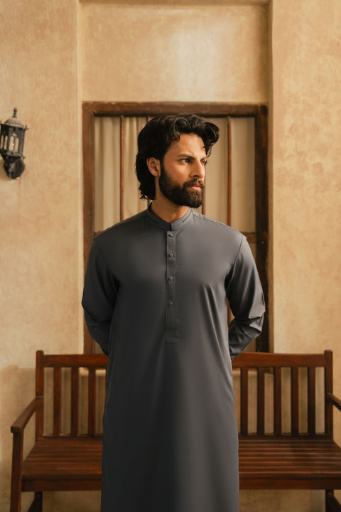 OXFORD STROM BLUE MENS STITCHED