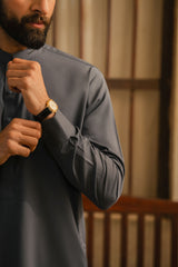 OXFORD STROM BLUE MENS STITCHED