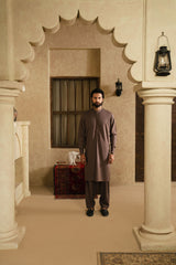 OXFORD CHOCOLATE BROWN MENS STITCHED