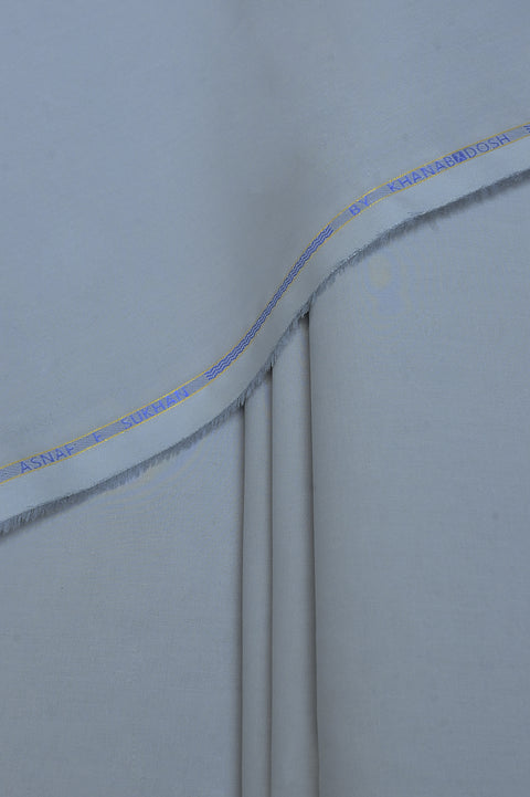 ASNAF E SUKHAN STEEL BLUE - COTTON