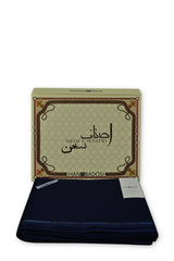 ASNAF E SUKHAN NAVY BLUE - COTTON