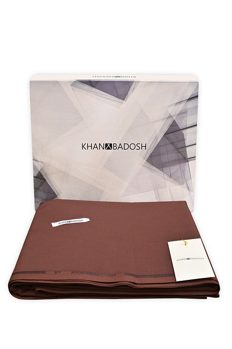 HOPER CHOCOLATE BROWN MENS UNSTITCHED