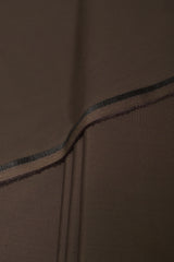 OXFORD CHOCOLATE BROWN MENS UNSTITCHED