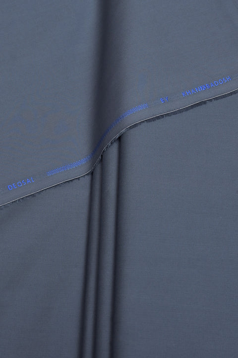 DEOSAI BLUE GRAY MENS UNSTITCHED