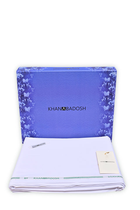 SOJOURN OFF-WHITE MENS UNSTITCHED