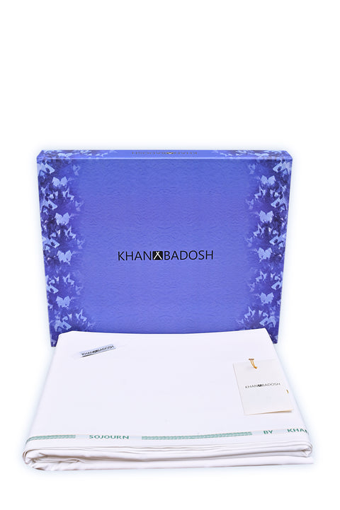 SOJOURN WHITE MENS UNSTITCHED