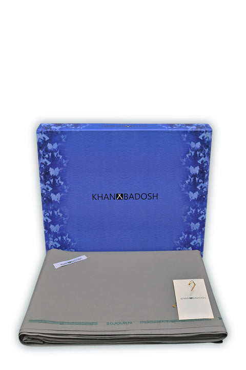 SOJOURN KHAKI GREEN MENS UNSTITCHED