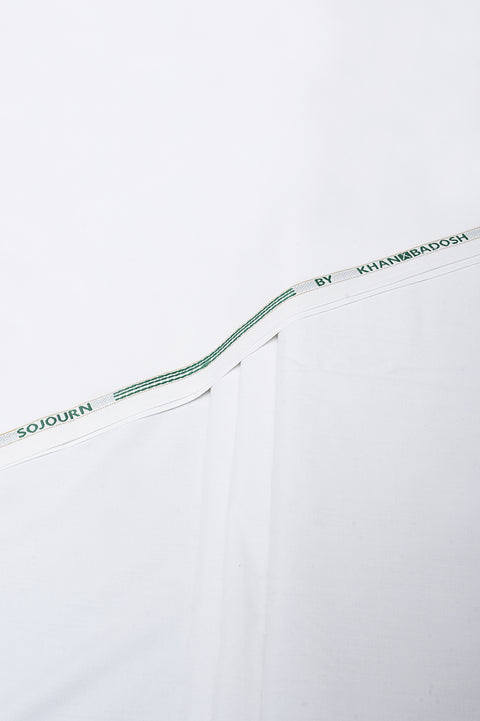 SOJOURN WHITE MENS UNSTITCHED